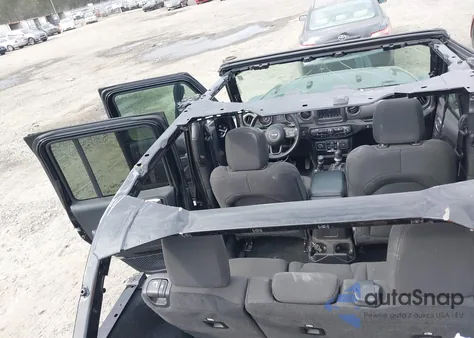 2022 Jeep Wrangler Unlimited High Tide 4X4 из США, поврежденный, VIN 1C4HJXDG6NW253313